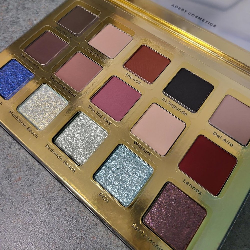 Adept Cosmetics La Cienaga Eyeshadow Palette - Brand NEW - Picture 1 of 7
